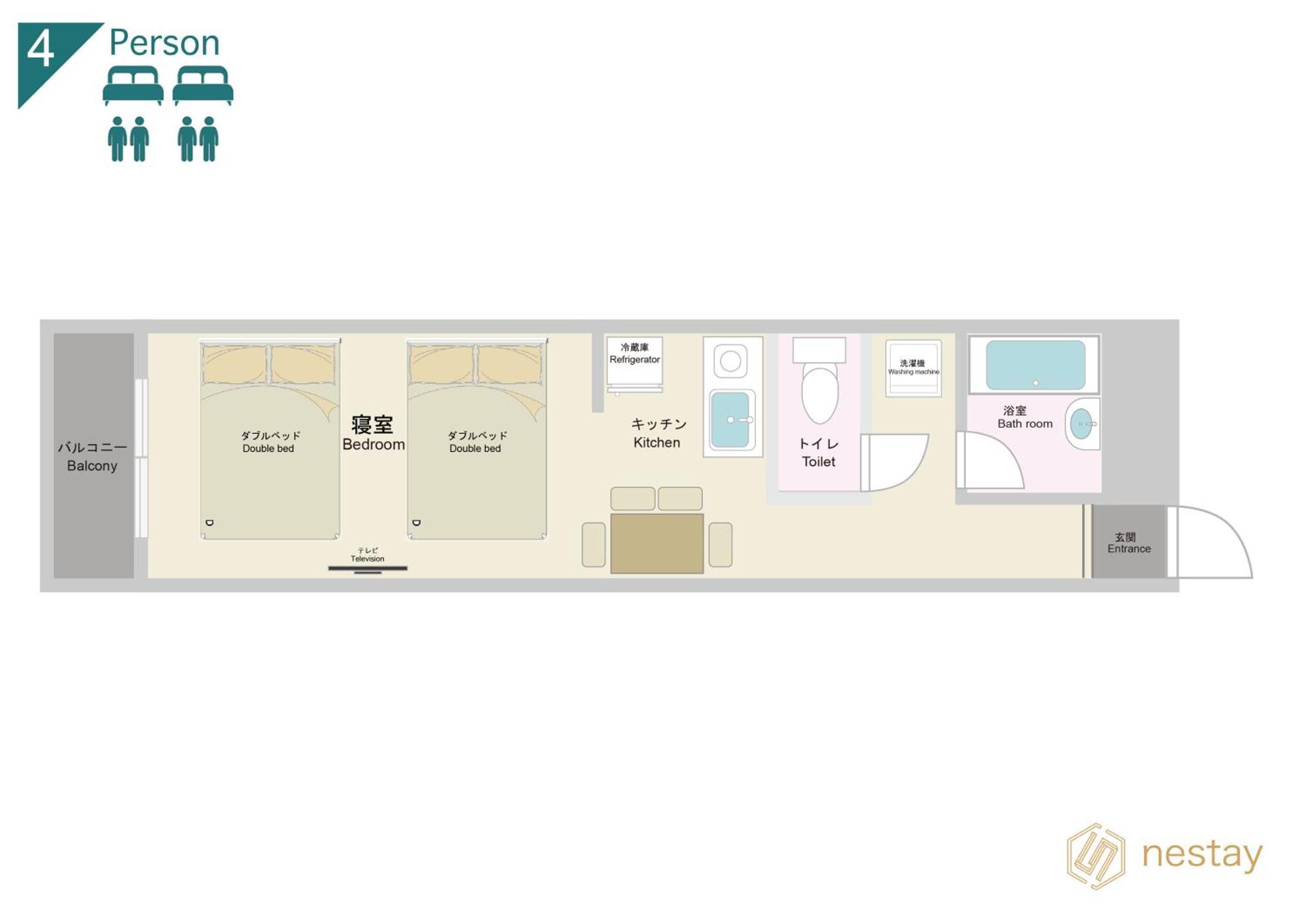 Nestay Apartment Tokyo Shinjuku Εξωτερικό φωτογραφία