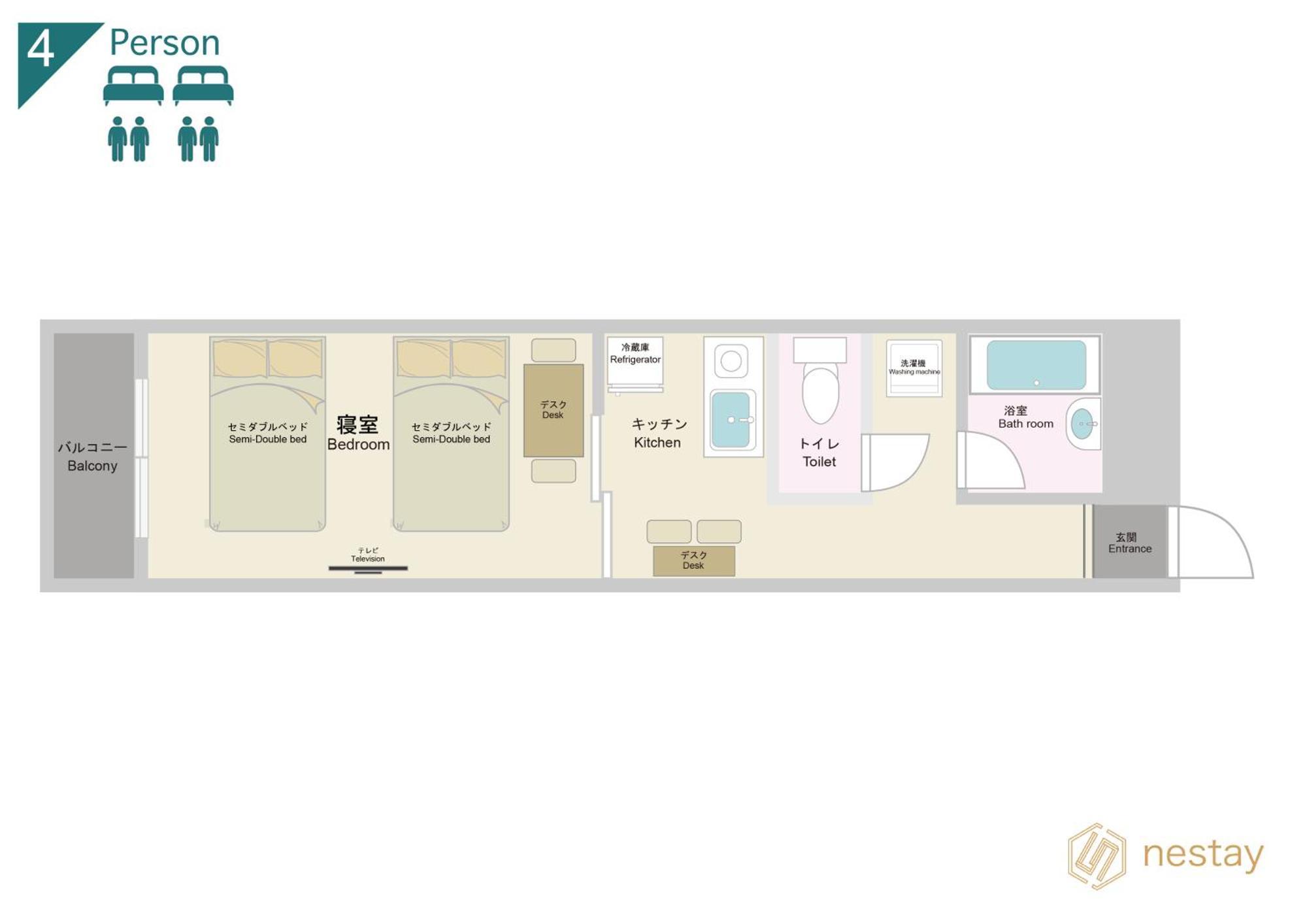 Nestay Apartment Tokyo Shinjuku Εξωτερικό φωτογραφία